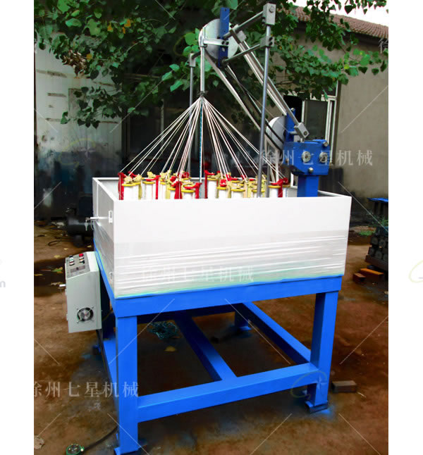 高速雙走16錠纜繩編織機